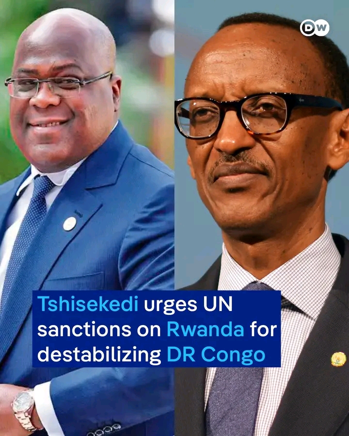 CONGOLESE PRESIDENT TSHISEKEDI URGES UN TO IMPOSE SANCTION  TO RWANDA FOR DESTABILIZING CONGO