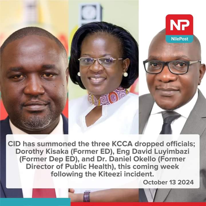 EX-KCCA BOSSES KISAKA, LUYIMBAZI DETAINED; TO FACE COURT.