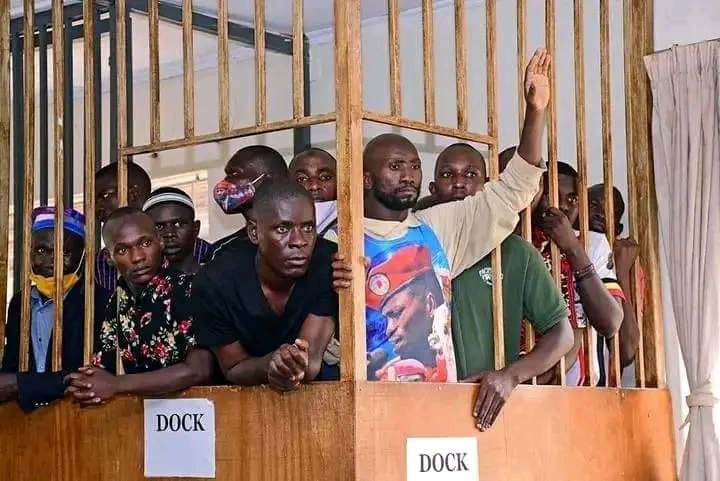 MILITARY COURT MARTIAL SENTENCES 16 NUP SUPPORTERS FOR FIVE YEARS FOR TREACHERY