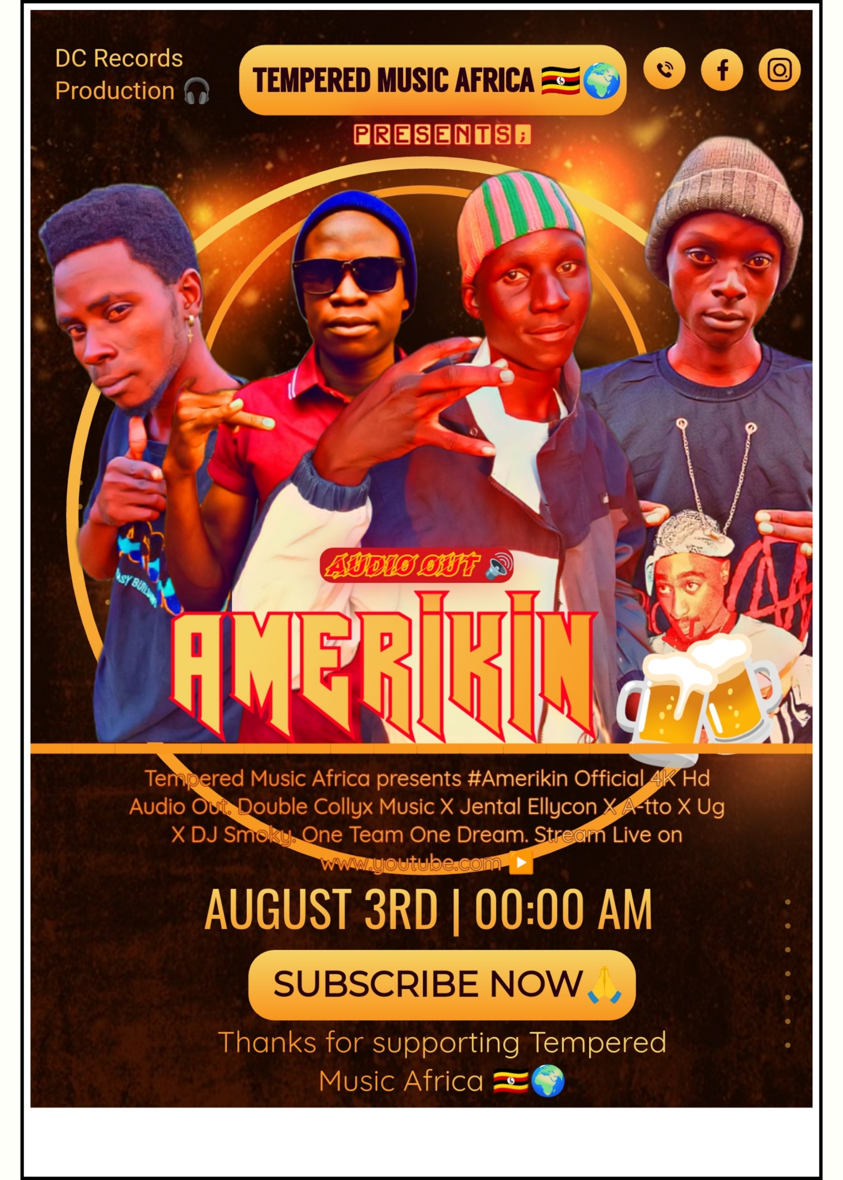 Amerikin - Jental Ellycon X Double Collyx X A-tto X Ug X DVJ Smoky