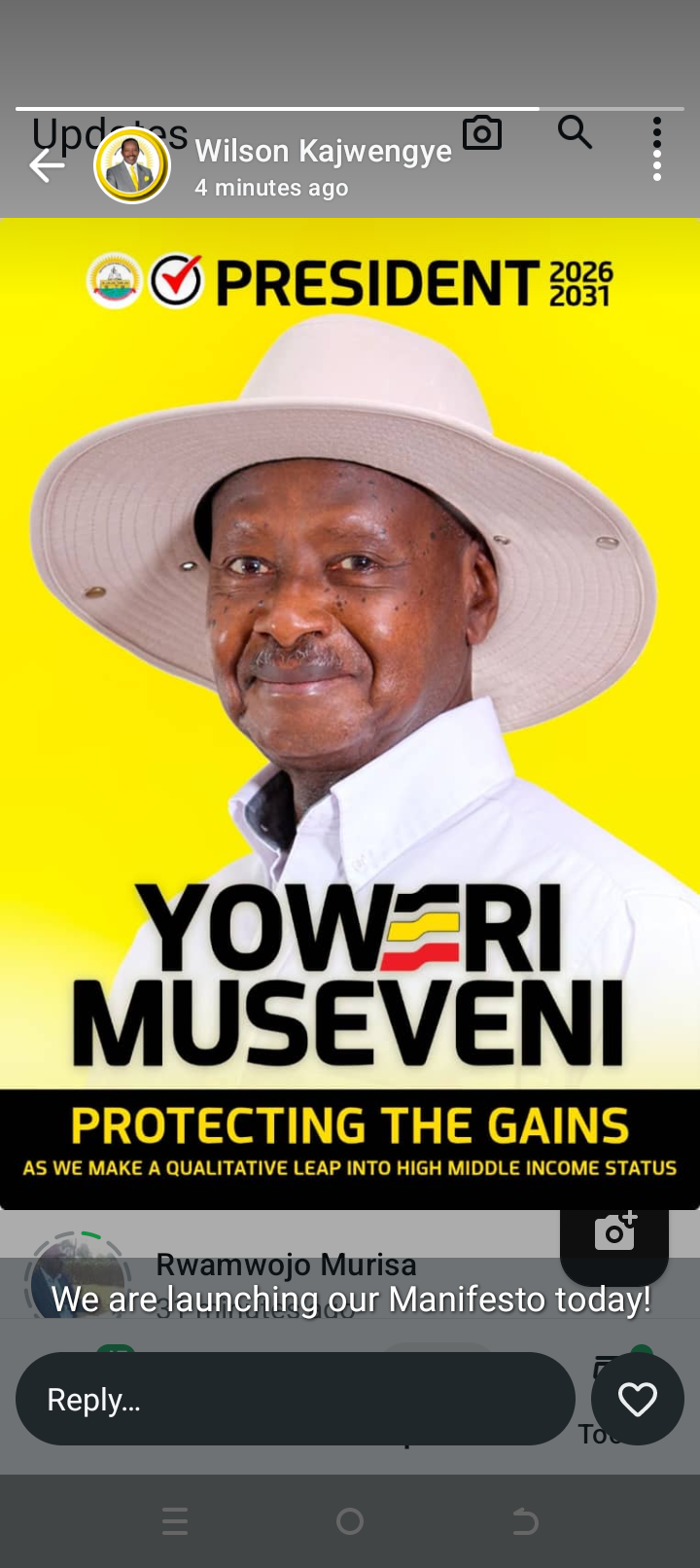 Ndyamureba by wisdom Singers  Cover